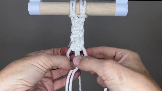 Macrame cord too short!!! How to add more cord - Square Knot смотреть онлайн
