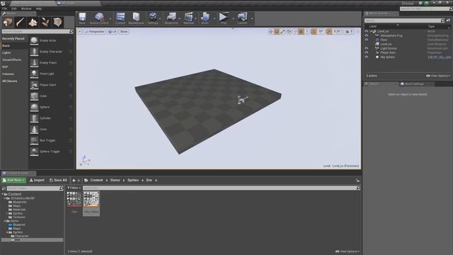 Blueprint Creating A 2D Side-Scroller | 01 | Live Training | Unreal Engine