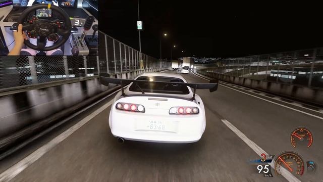 921HP Toyota Supra MK4 Vs 914HP Nissan Skyline GT-R R34 - Assetto Corsa | Moza R9 + VR смотреть онлайн