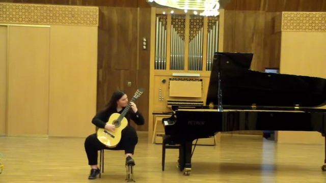 Рашкулевич Александра,г.Сургут,"Классическая гитара.Сольное исполнение",2 категория(19-21 год) смотреть онлайн