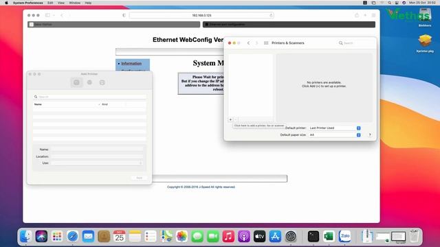 Hướng dẫn cài đặt máy in Xprinter A160H LAN trên Macbook смотреть онлайн