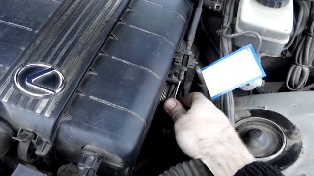 Тест запуска двигателя 1G-FE Lexus IS200 GXE10 Toyota Altezza