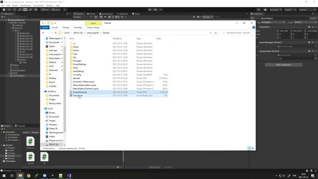 How to Save Screenshots From Your Game - Unity Tutorial #5 смотреть онлайн