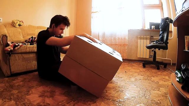 Сделал КОЛОНКУ из КОРОБКИ? Проверка... смотреть онлайн