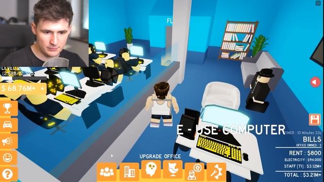 GETTING LEVEL 9999 HACKER in Roblox Business Simulator! смотреть онлайн