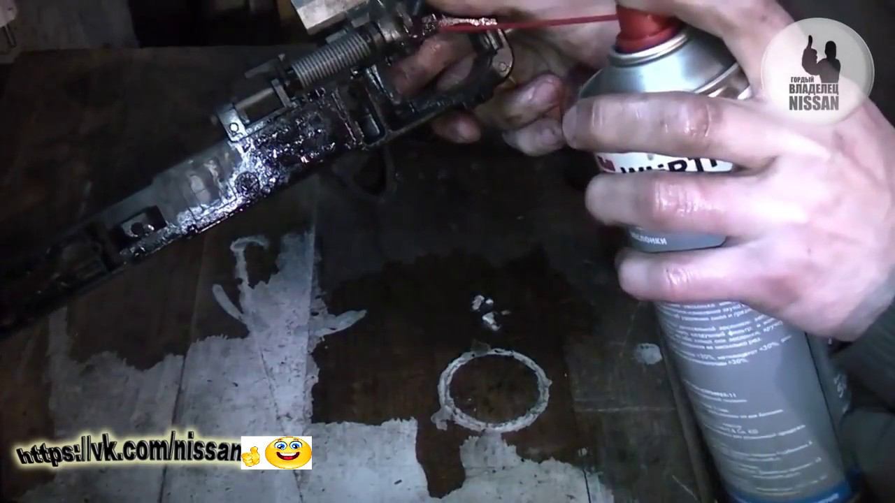 Nissan Primera P12 Инструкция по Ремонту закисшей ручки двери. Перезаливка. смотреть онлайн