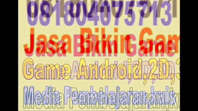 Jasa Game Android | Jasa Game 3D | Jasa Game 2D смотреть онлайн