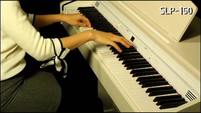 Digital Piano SLP-150 건반분리 (Irlandise) - DYNATONE смотреть онлайн