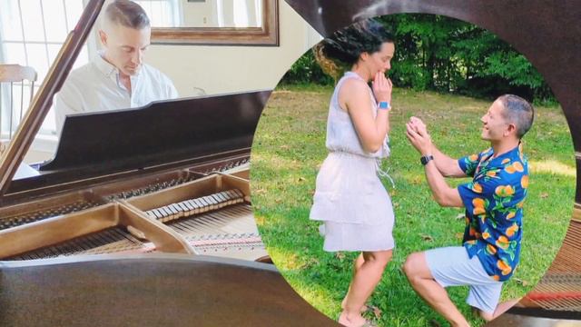 Hot piano wedding song of the year 🔥| You are the Reason смотреть онлайн