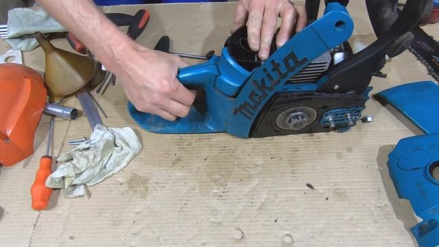 Ремонт бензопилы " Makita DCS 4610 " смотреть онлайн