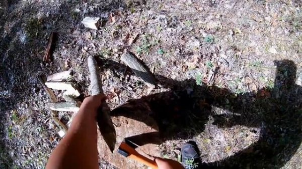 Fiskars X5 (Самый маленький топор Фискарс)