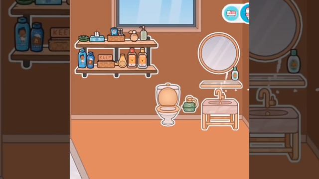 обустройство ванны комнаты в тока бока💖 смотреть онлайн