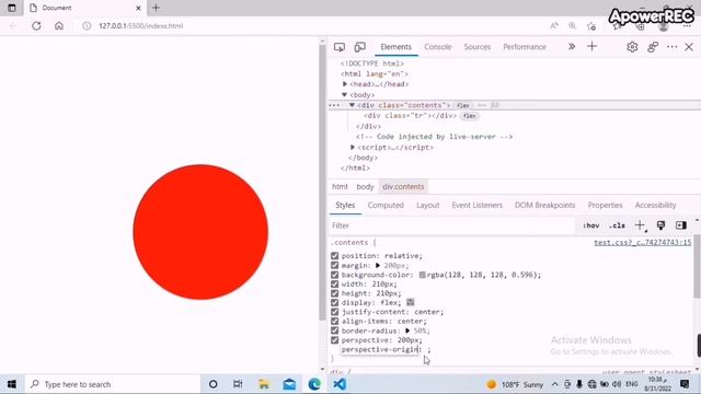 3D transform, translate value, CSS3 смотреть онлайн