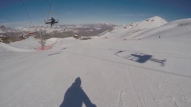 Valle Nevado - Ski trip - Ago/2017 - Pista Diablada смотреть онлайн