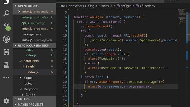Week 5 : React Part 8/8 смотреть онлайн