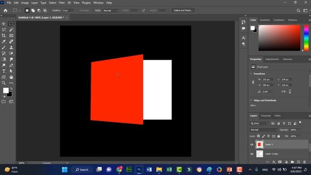 How to make MS PowerPoint logo in Photoshop cc | Easy and Simple method. смотреть онлайн