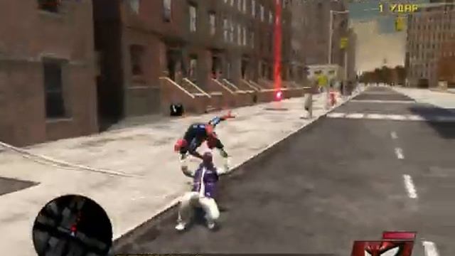 Прохождение игры Spider-Man Web of Shadows-часть 5. Пора на треню. смотреть онлайн