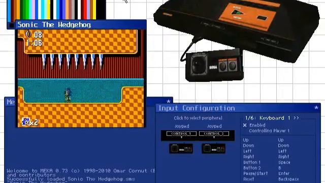 Master System Gameplay [001] Sonic the Hedgehog смотреть онлайн