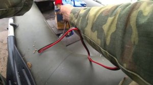 лодочный электромотор MINN KOTA ENDURA 30. эксплуатация с автомобильным аккумулятором.