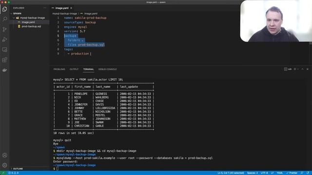 Creating Spawn Data Images from a MySQL backup смотреть онлайн
