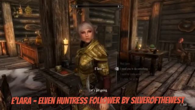 Skyrim SE Xbox One Mods|E'lara - Elven Huntress Follower смотреть онлайн