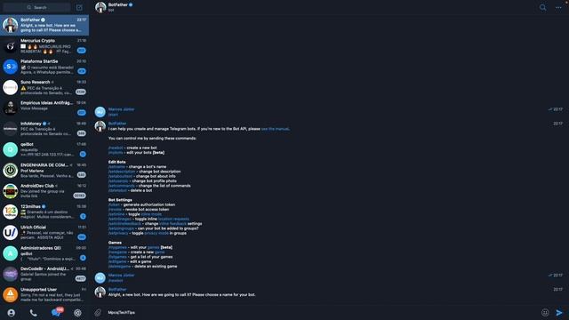 Create a Telegram bot using NestJS (NodeJS) смотреть онлайн