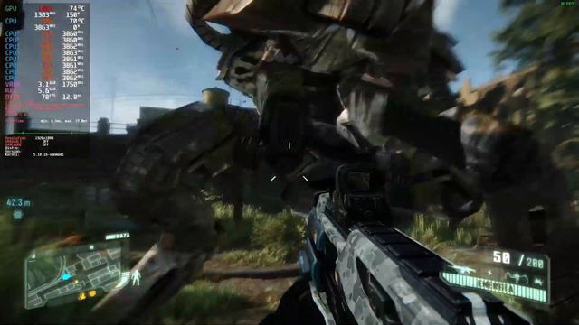 Linux Gaming - AMD Ryzen 3 3100 + Radeon RX 480 - Crysis 3 (High Settings) смотреть онлайн