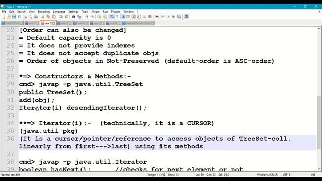 221.TreeSet class with descendingIterator() Method || Java Collection Framework || Collection || Se смотреть онлайн