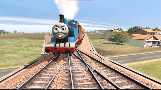 Rel Kereta api thomas silang x 9 - Train Simulator 2019 смотреть онлайн