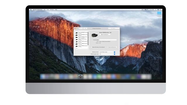 How to print from your PIXMA printer using AirPrint from a Mac computer смотреть онлайн