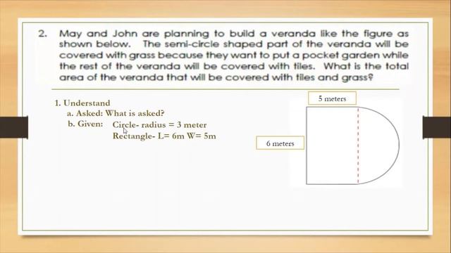 Word Problems about Area of a Composite Figure смотреть онлайн