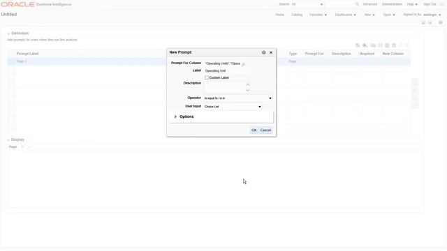 Part 4: OBIEE Creating a Dashboard смотреть онлайн