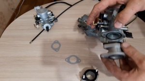 Переходники для pz30 на мотоцикл урал с Китая (неудачная установка)