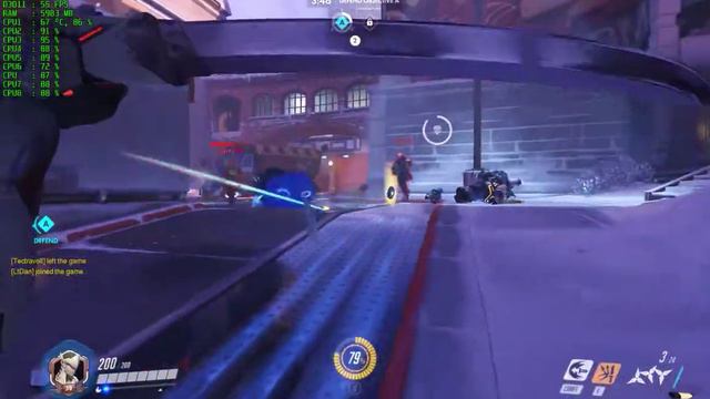 Overwatch FX 8350 & GTX 960 4GB смотреть онлайн