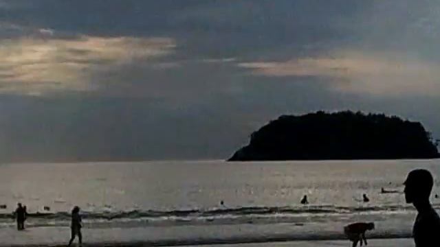 Kata beach Phuket sunset смотреть онлайн