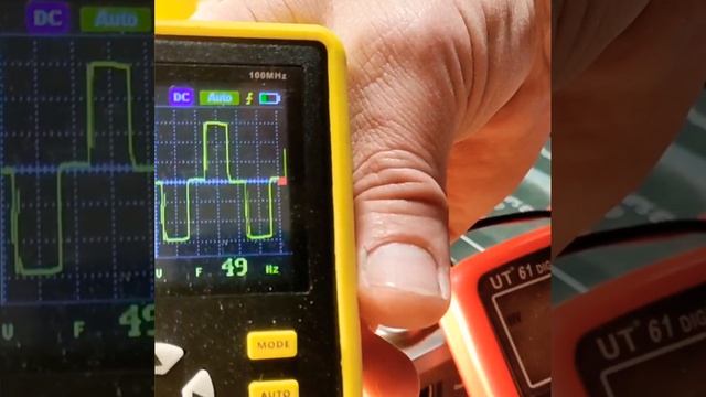 UPS APC Back-UPS ES 700: Перевірка форми сигналу.