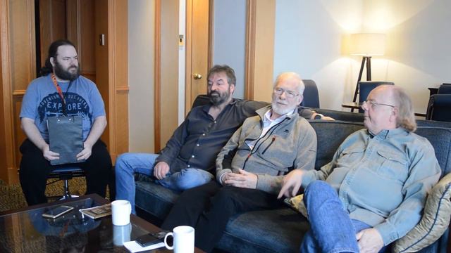 MrVestek Interviews Ian Beattie, Roger Ashton Griffiths & Ian McElhinney at SFBall 23 смотреть онлайн