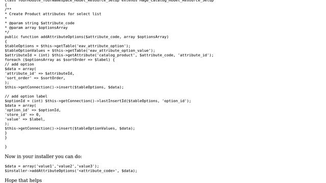 Magento: Magento Add Attribute Option on adding single option at a time? (3 Solutions!!) смотреть онлайн