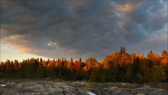 Берег в вечерней заре золотится смотреть онлайн