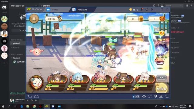 [Ninja Girls: Reborn] Achievement unlocked: Defeat Thunder Kong Ming смотреть онлайн