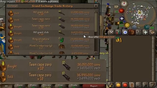 [OSRS] FLIPPING THE HIGHEST MARGIN ITEMS IN F2P - EP #5 - Flipping To 100m Using F2p Items Only!