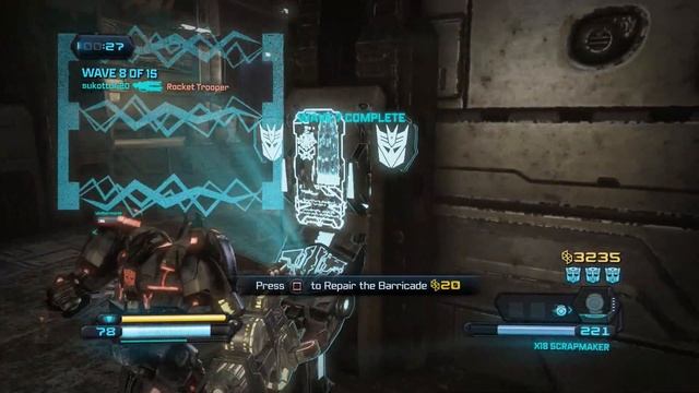 Transformers: ROTDS - Zeta Prime Multiplayer Gameplay смотреть онлайн