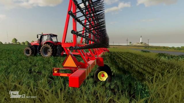 BOURGAULT DLC! New Seeders, Air Cart, & Huge Weeder! | Farming Simulator 19 смотреть онлайн