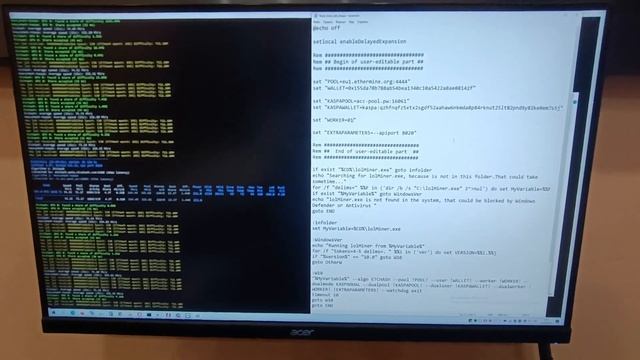 lolMiner / Дуал ETC + KAS / под Windows / NiceHash смотреть онлайн