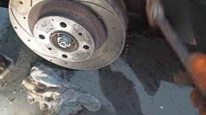 Замена тормозных дисков Лада Калина