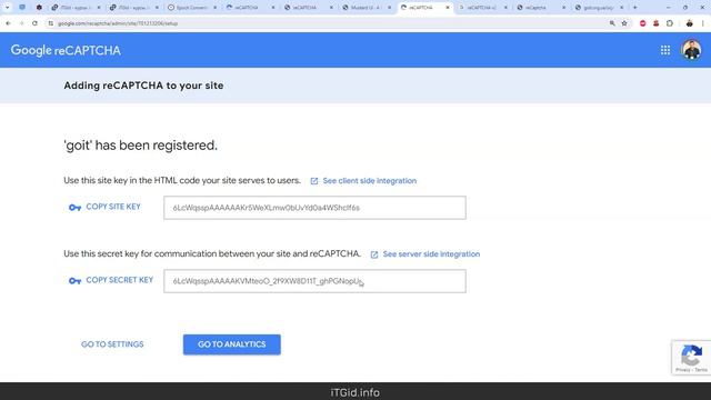 Добавляем reCaptcha на сайт_ подробно по шагам. Пример на PHP, Node.JS смотреть онлайн