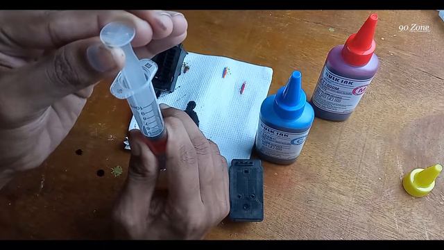 How To Refill Canon 746s Color Cartridge смотреть онлайн