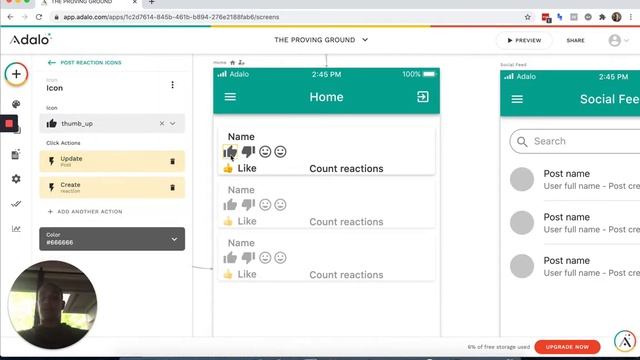 Adalo Social Media Reactions смотреть онлайн