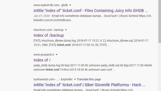 Google Dork: Email Info & Database Dumps смотреть онлайн