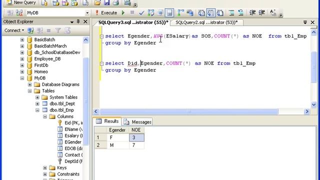 Group By Clause In MS Sql Server (9 of 15) смотреть онлайн